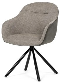 Autronic BONTEC Jedálenská stolička, béžová, látka, DCH-Y1143 BG2 Farba: Béžová