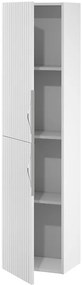 Cersanit Tirso, vysoká závesná skrinka 400x302x1600 mm, biela matná, S1015-010