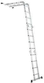 InternetovaZahrada Hliníkový multifunkčný rebrík 470 cm