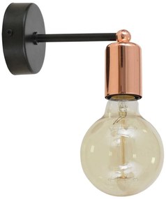 Nástenné svietidlo Edison, výber z 3 farieb