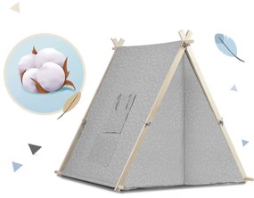 Stan pre deti s lampou Nukido 740521 - šedý