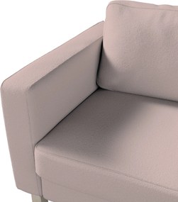Poťah na sedačku Karlstad (nerozkladací, 3-miestny, krátky) farba produktu ružová látka zapletaná
