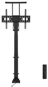 MK FLORIA MKF-19DM648 - Stojací držiak pre TV 37-65" čierna + diaľkové ovládanie