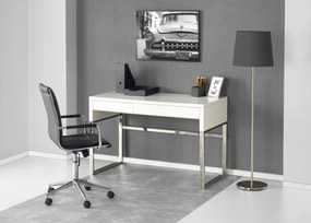 Luxusné PC stôl HAL-32, biely
