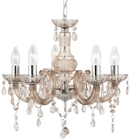 Searchlight - Luster na reťazi MARIE 5xE14/40W/230V