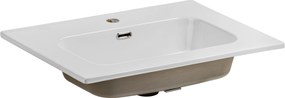 Comad Nábytkové keramické umývadlo GO 60-8095, 61x46 cm, biela lesklá
