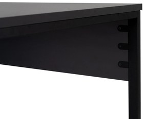Kancelářská sestava pro 2 osoby TWIN antracitová