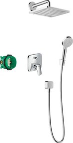 Hansgrohe Crometta E, sprchový systém 240 1jet s pákovou batériou, chrómová, HAN-27957000