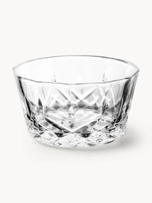Sklenené misky na dipy's reliéfnym vzorom Harvey, 4 ks