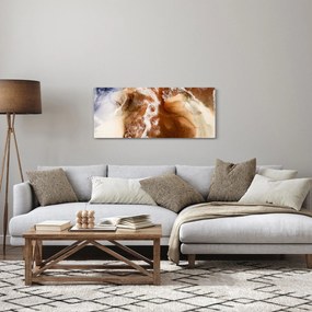 Obraz - Mramorová abstrakcia (120x50 cm)