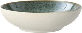 Biela/zelená miska z kameniny 900 ml Gastro White/Green – Bitz