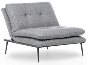 Rozkladacie kreslo SPEAKY sivé