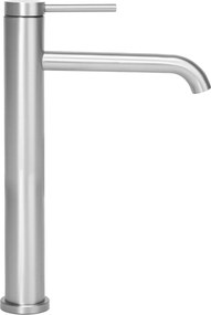 Rea Clif, vysoká umývadlová batéria h-295, brúsená oceľ, REA-B5330