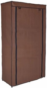 Šatníková skriňa MIRA tmavohnedá