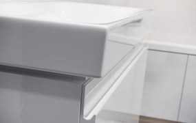 Cersanit Moduo SET, súprava skrinka 80x45x57 cm + umývadlo 80cm, biela lesklá, S801-221-DSM