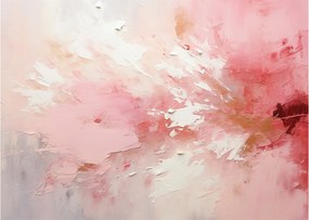 Obraz - Ružový abstrakt (70x50 cm)