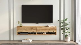 Závesný TV stolík Houseland Felicia borovica Atlantic