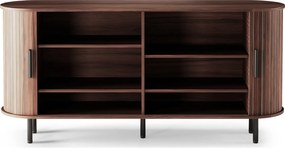 Komoda Gliss 160 cm orech tmavý