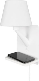 Biele nástenné svietidlo Comfort – Trio