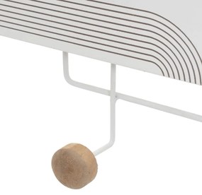 Biely nástenný vešiak Arch – Casa Selección