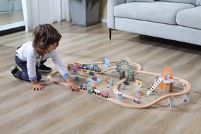 Vláčiková dráha Viga 44067 PolarB 92 prvkov