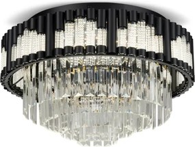 BRILAGI - LED stmievateľné stropné svietidlo CROWN LED/41W/230V priemer 48 cm čierne + DO