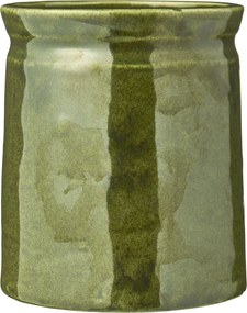 Ib Laursen Keramický obal na kvetináč Green 17 cm