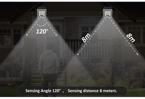 Top Light - LED Solárny nástenný reflektor HELEON S LED/5W/3,7V IP65 4000K