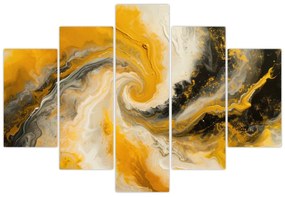 Obraz - Špirálna abstrakcia (150x105 cm)