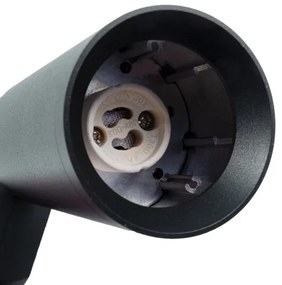 Bodové svietidlo MICA do lištového systému 1xGU10/25W/230V 1-fázové čierna