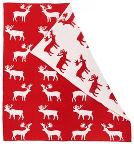 Deka DEER RED červená