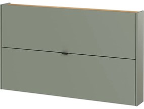 Zeleno-sivá výklopná skrinka na topánky Ameca – Germania