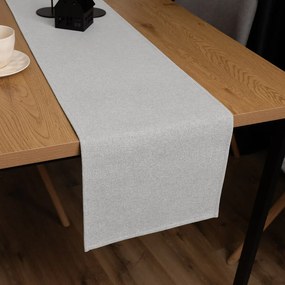 Biante Dekoračný behúň na stôl BKR-501 Svetlo sivý 35x140 cm