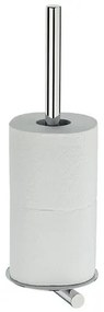 Kela Nerezový nástenný zásobník na toaletný papier  Lucido, 38 cm
