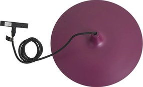 Retro závesná lampa fialová pre koľajnicový systém 1-fázový - Slimline Panzi