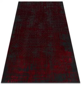 Moderný koberec VINCI 1409 Ornament vintage - Štrukturálny Červená Veľkosť: 80x150 cm