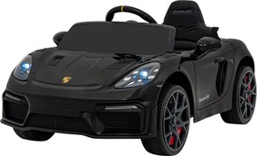 Elektrické autíčko Porsche Spyder RS 718 MP4 čierne