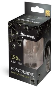 LED žárovka GLS 2,5W E27 COG MODERNSHINE neutrální bílá