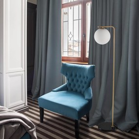 Dizajnová stojaca lampa Alvarez