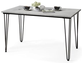 Jedálenský stôl HALIJA, betónová šedá