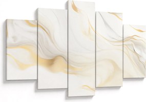 Obraz - Abstrakcia s dekorom (150x105 cm)