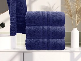 Uterák Comfort 50 x 100 cm tmavomodrý, 100% bavlna