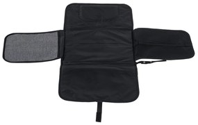 KIK Detská prebaľovacia cestovná podložka konvertibilná prebaľovacia taška sivá