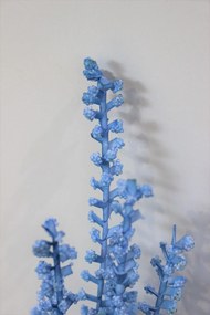 Modrá penová tráva s bobuľkami 80cm