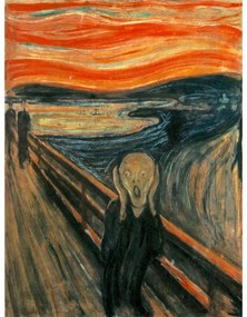 Reprodukcia obrazu Edvard Munch - The Scream, 45 x 60 cm