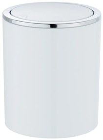 Biely odpadkový kôš Wenko Inca, 2 l