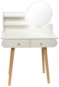 Dekorstudio Toaletný stolík SCANDI biely