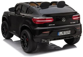 Lean Cars : Elektrické autíčko Mercedes GLC 63S - Čierne - 4x45W - 12V10Ah - 2024