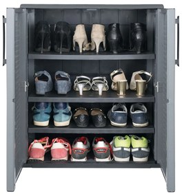 ARTPLAST Skriňa EASY nízka 68 cm, s 3 policami