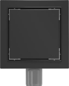 Mexen Flat-Q M13 štvorcová podlahová vpust 25 x 25 cm, brúsená oceľ - 1710025